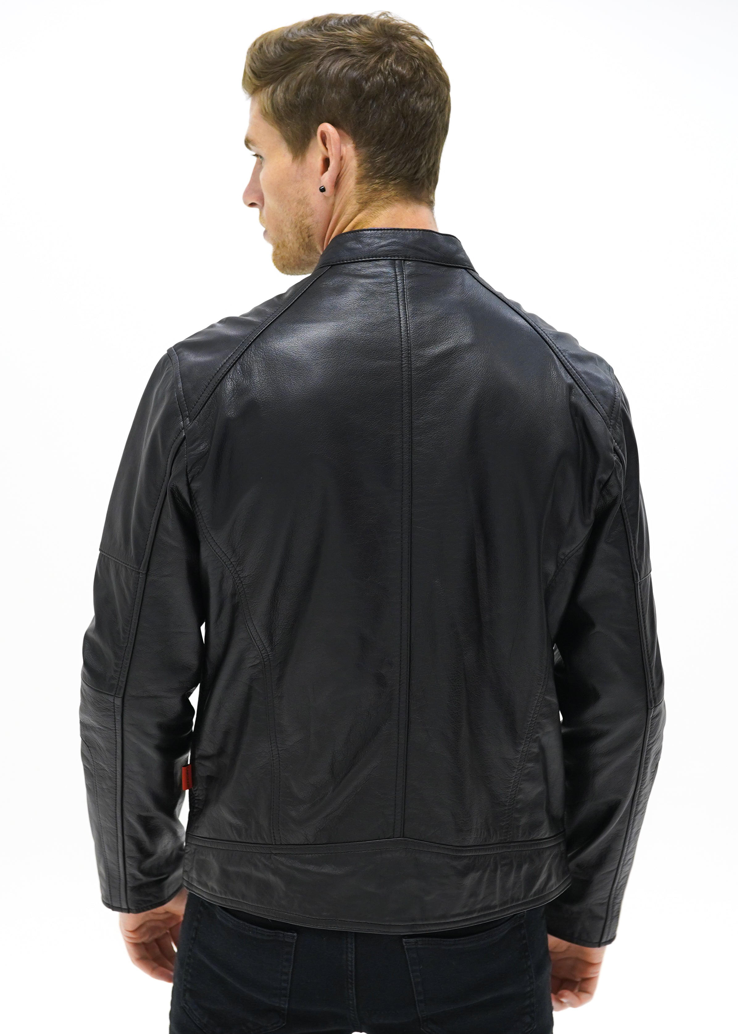 Valiant Racer Jacket - Black - CAMOKAZI