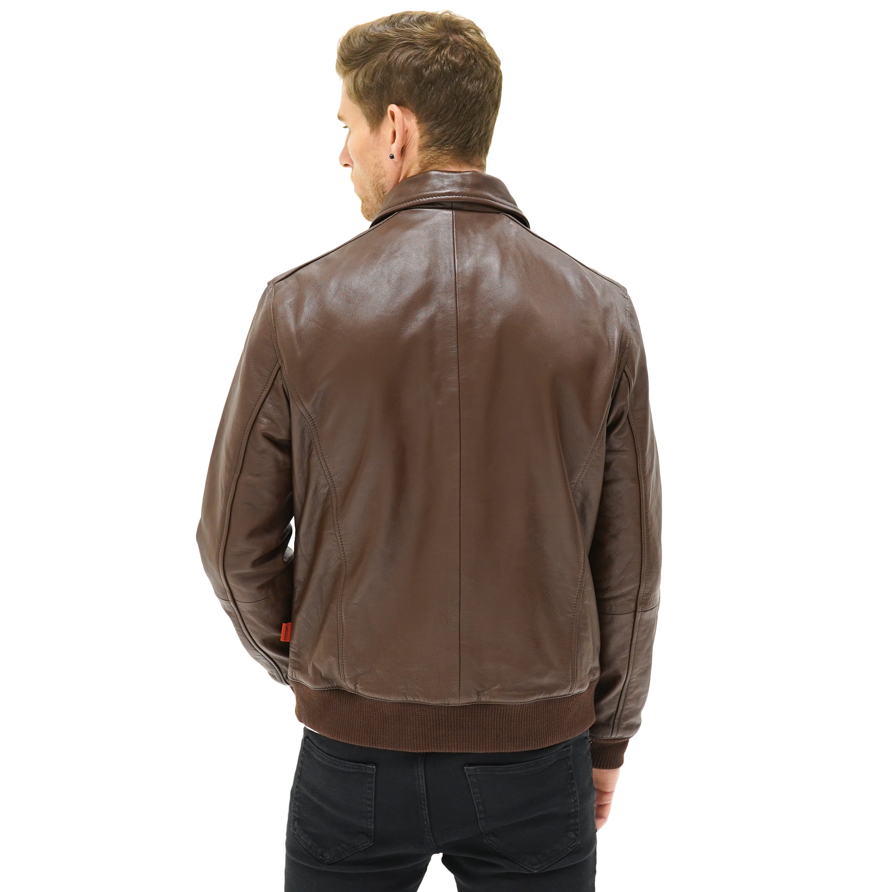 Viceroy Collared Bomber - Brown - CAMOKAZI
