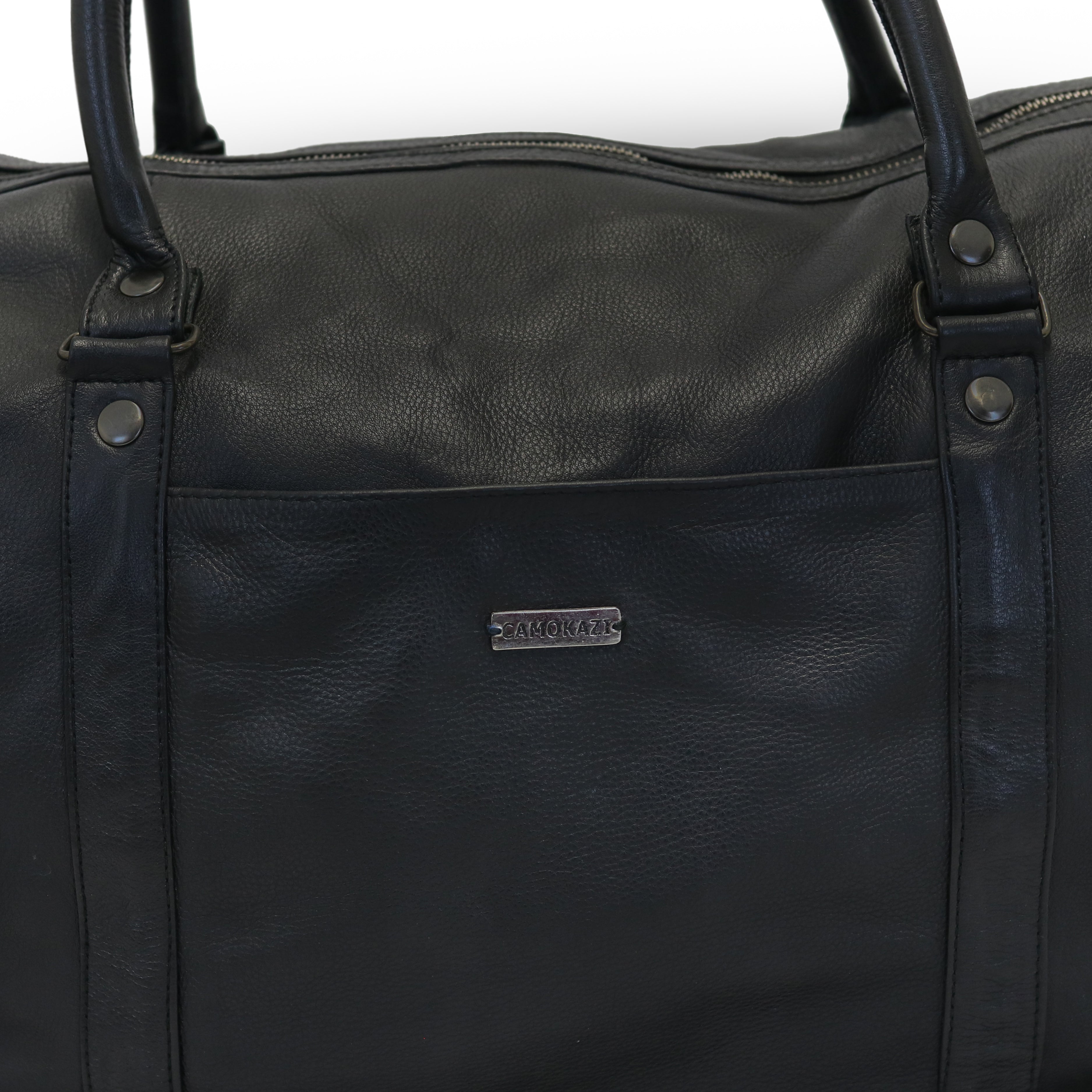 Voyage Holdall Bag - Black - CAMOKAZI
