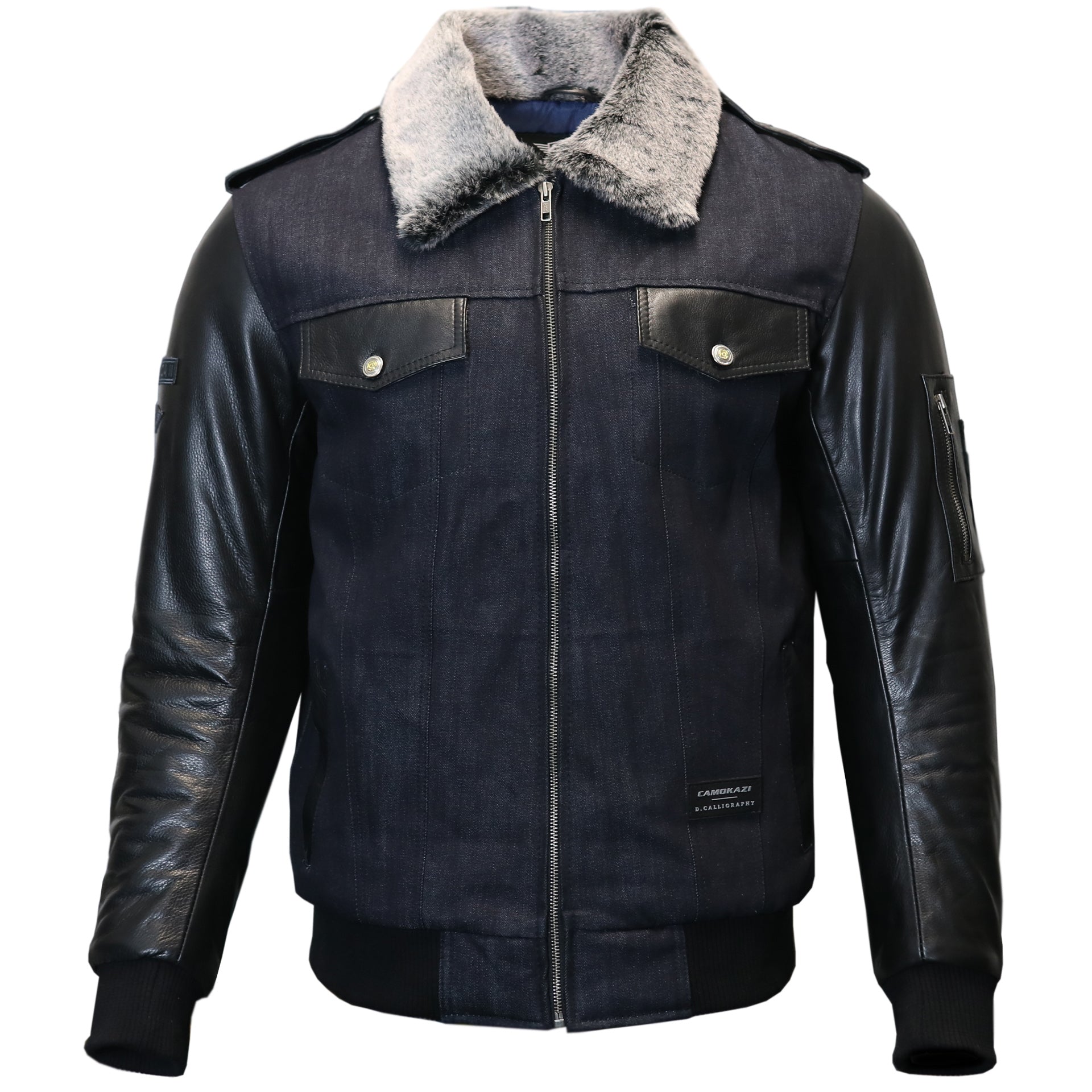 Vulcan X D.Calligraphy Flight Jacket - CAMOKAZI