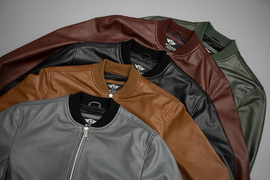 luxury leather jackets